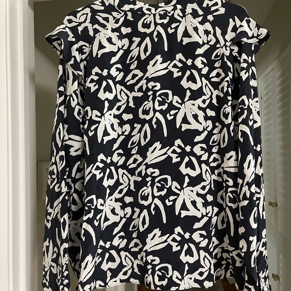 Tanya Taylor Block Print Layla Top - Picture 6 of 14
